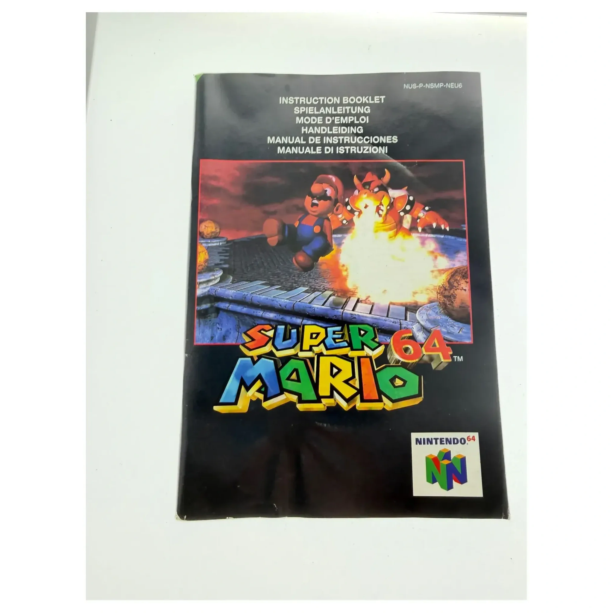 Super Mario 64 — originele handleiding (Nintendo 64) Met handleiding — Goede staat — origineel kopen bij Gameshop Enter