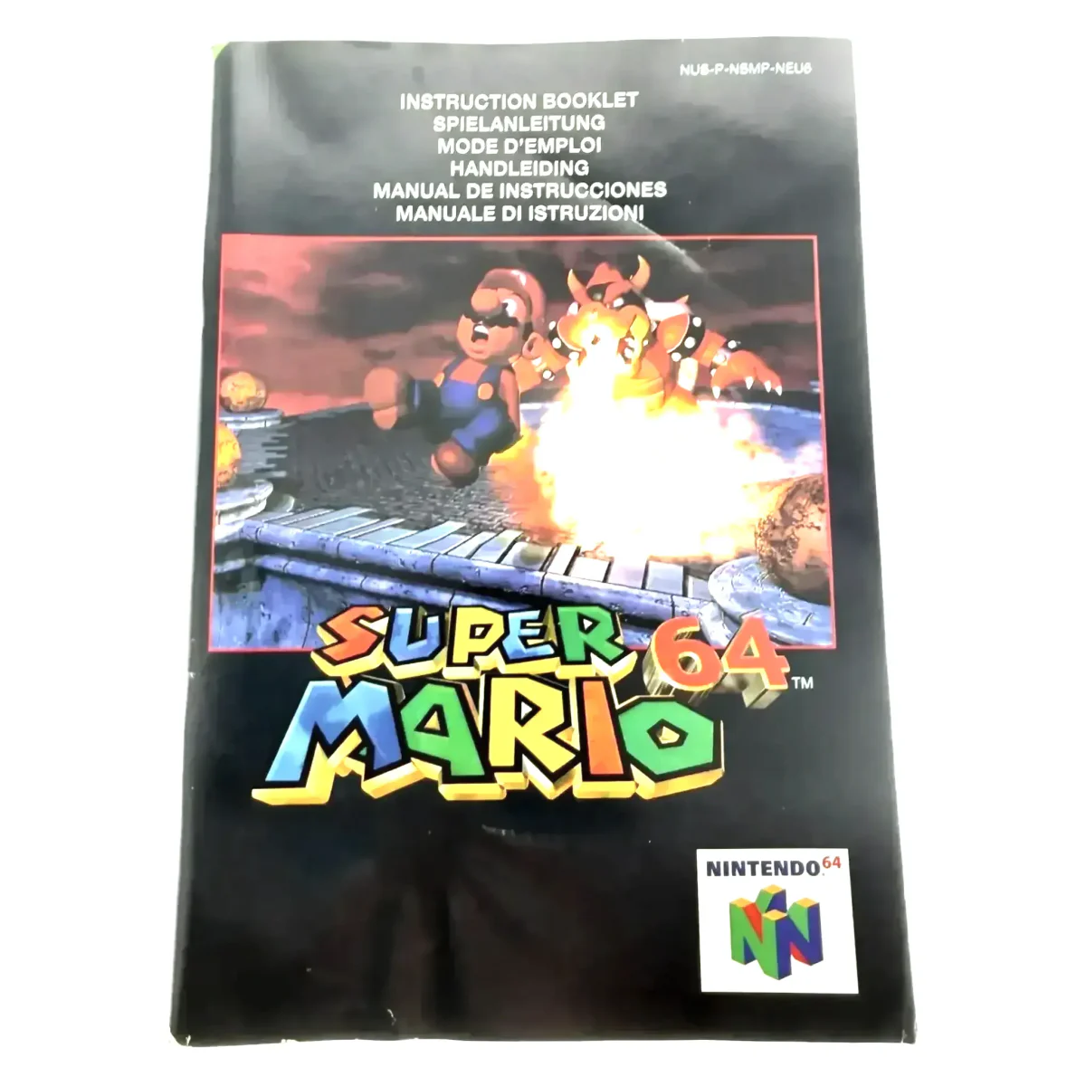 Super Mario 64 — originální návod (Nintendo 64) — S návodem