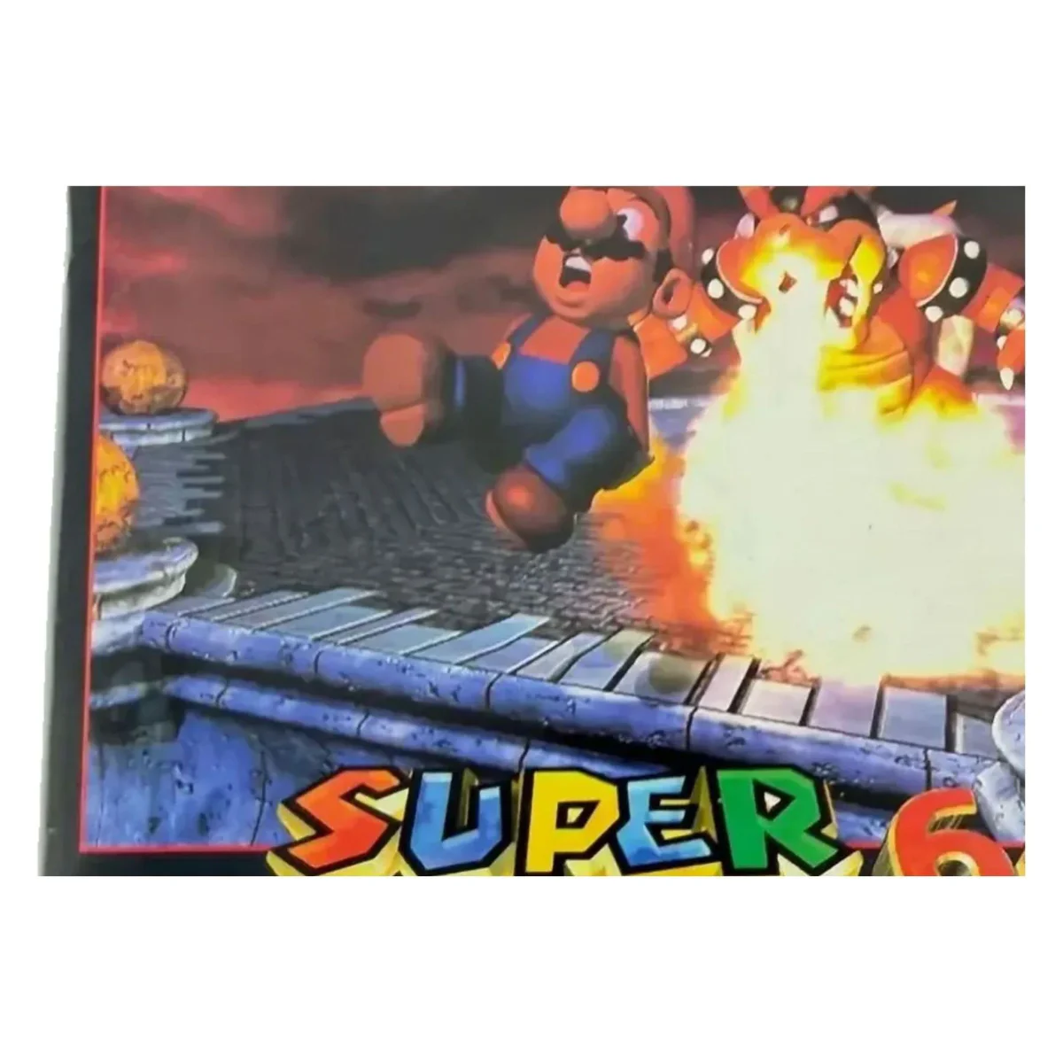Super Mario 64 — originální návod (Nintendo 64) — detailní fotografie 2