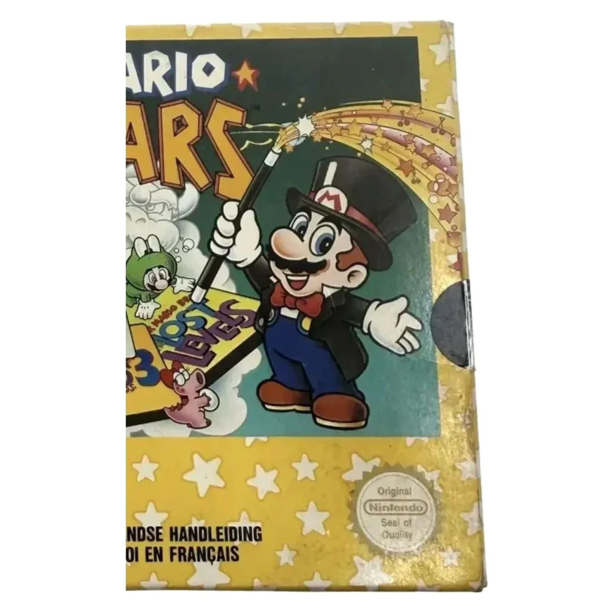 Super Mario All-Stars Super Nintendo Binnenkant — Game in doos