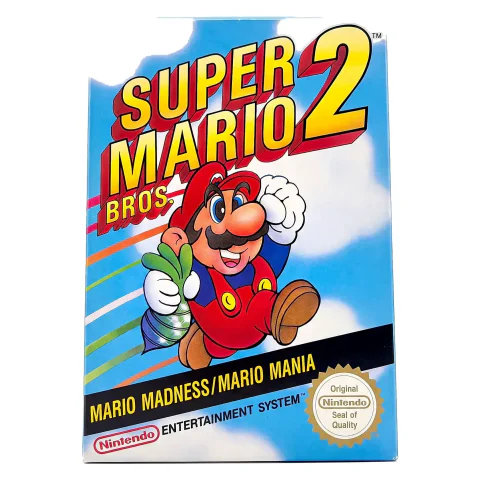 Super Mario Bros. 2 (NES) — Game in doos met handleiding, Speelstaat — origineel tweedehands kopen bij Gameshop Enter