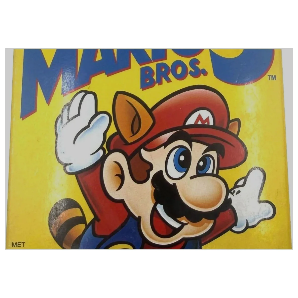 Super Mario Bros. 3 NES Label — Game in doos