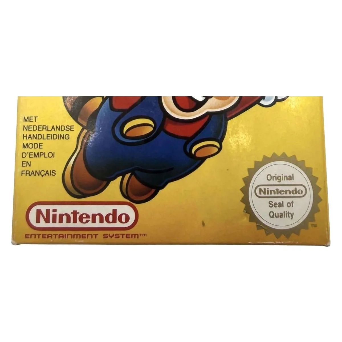 Super Mario Bros. 3 NES Binnenkant — Game in doos