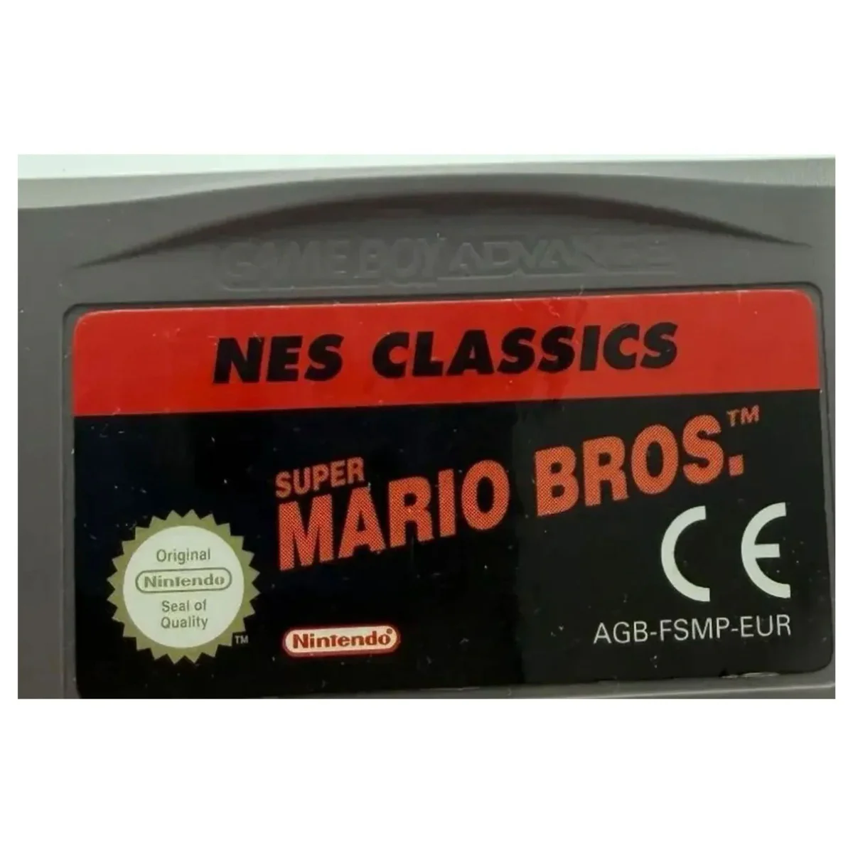Super Mario Bros. (NES Classics) Game Boy Advance Label — Losse cartridge