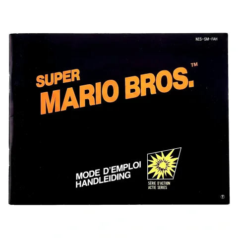 Super Mario Bros. — originele handleiding (NES) — Alleen handleiding, Goede staat — origineel tweedehands kopen bij Gameshop Enter