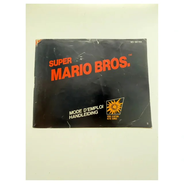 Super Mario Bros. — Original-Anleitung — NES