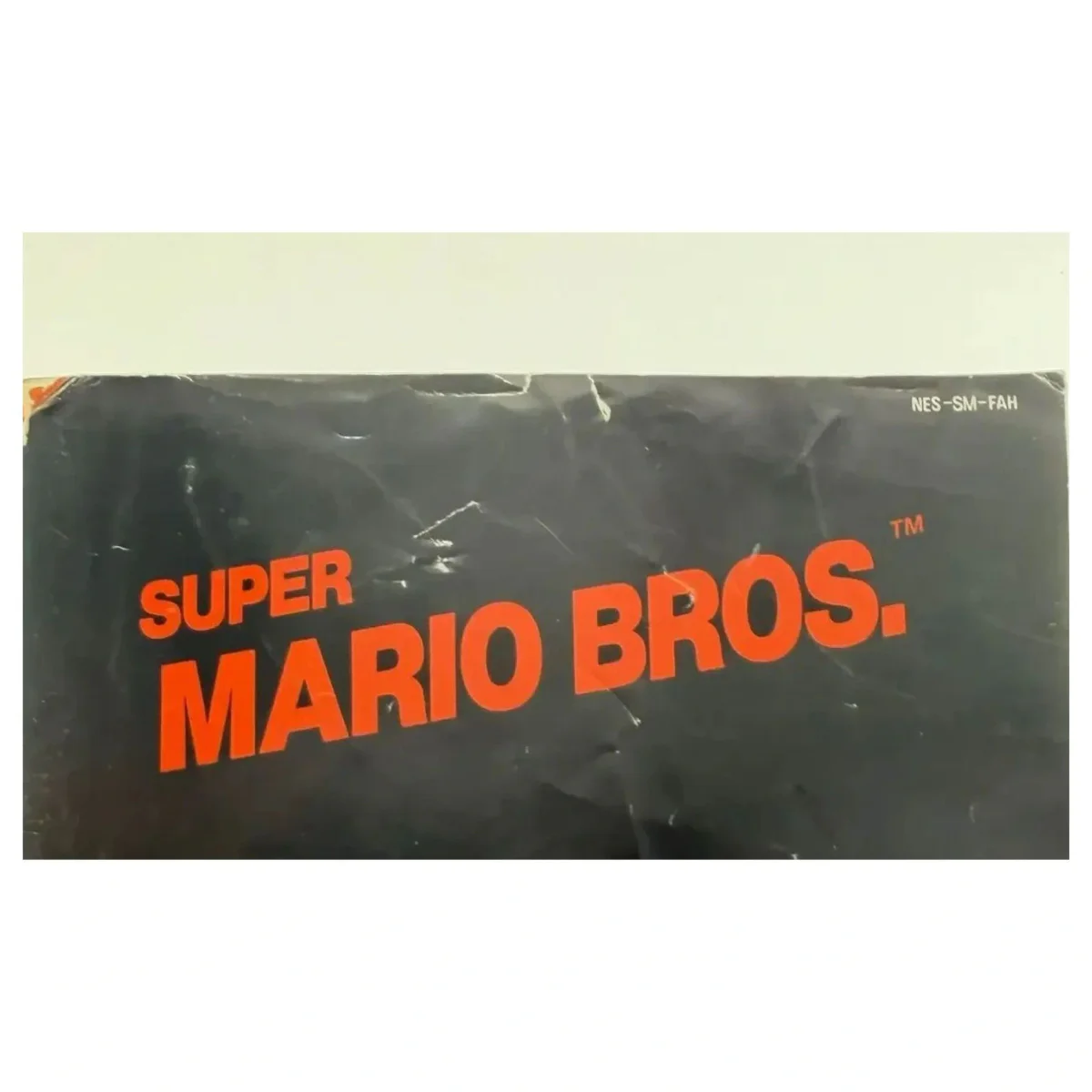 Super Mario Bros. — originele handleiding NES Detail — Met handleiding