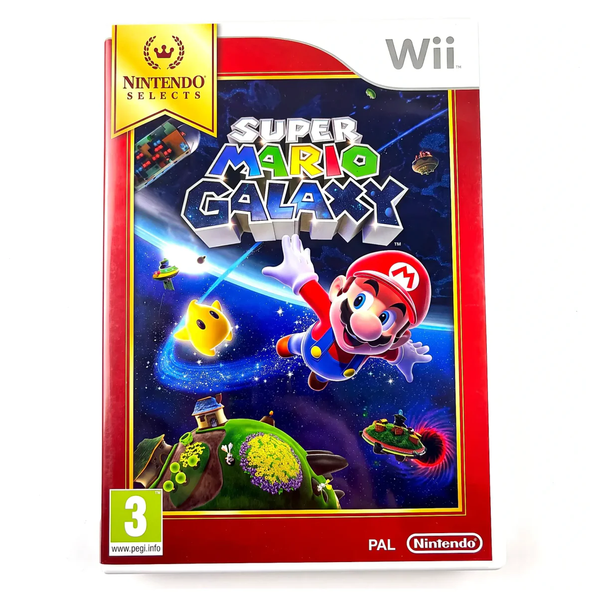 Super Mario Galaxy (Nintendo Selects) (Wii) — Игра в оригинална кутия