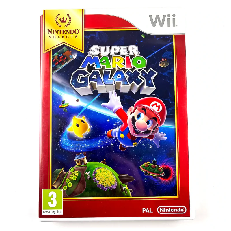 Super Mario Galaxy (Nintendo Selects) (Wii) Game in doos — Goed — origineel kopen bij Gameshop Enter