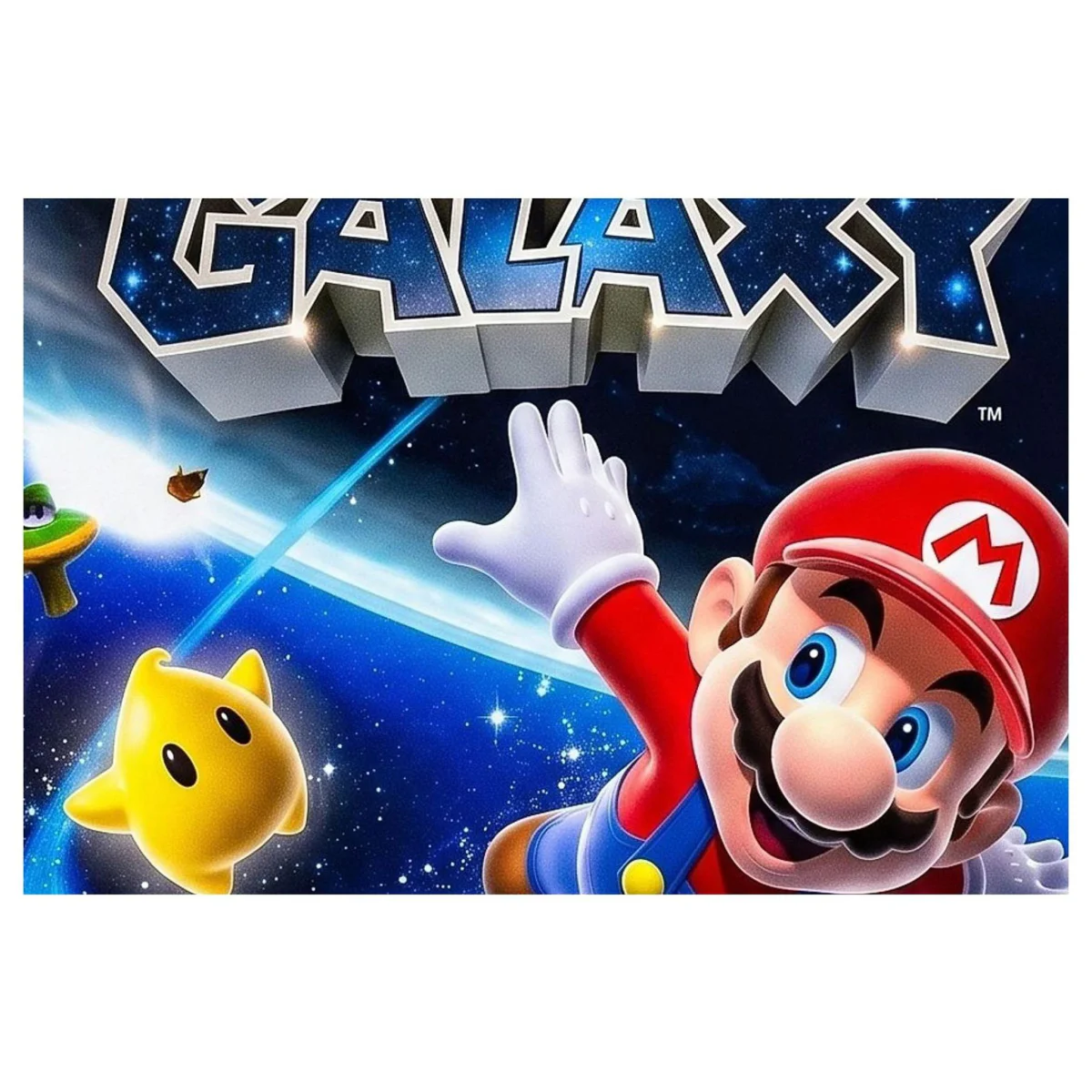 Super Mario Galaxy Wii Label — Game in doos
