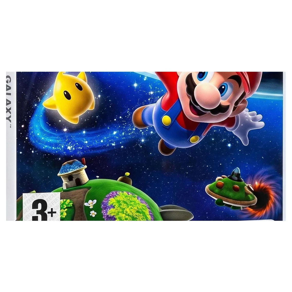 Super Mario Galaxy Wii Binnenkant — Game in doos