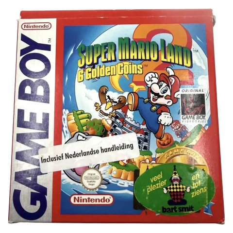 Super Mario Land 2: 6 Golden Coins (Game Boy / Color) — Game in doos, Goede staat — origineel tweedehands kopen bij Gameshop Enter