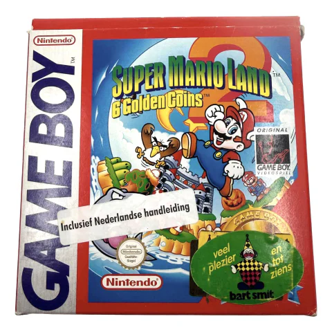 Super Mario Land 2: 6 Golden Coins (Game Boy / Color) — Game in doos, Goede staat — origineel tweedehands kopen bij Gameshop Enter