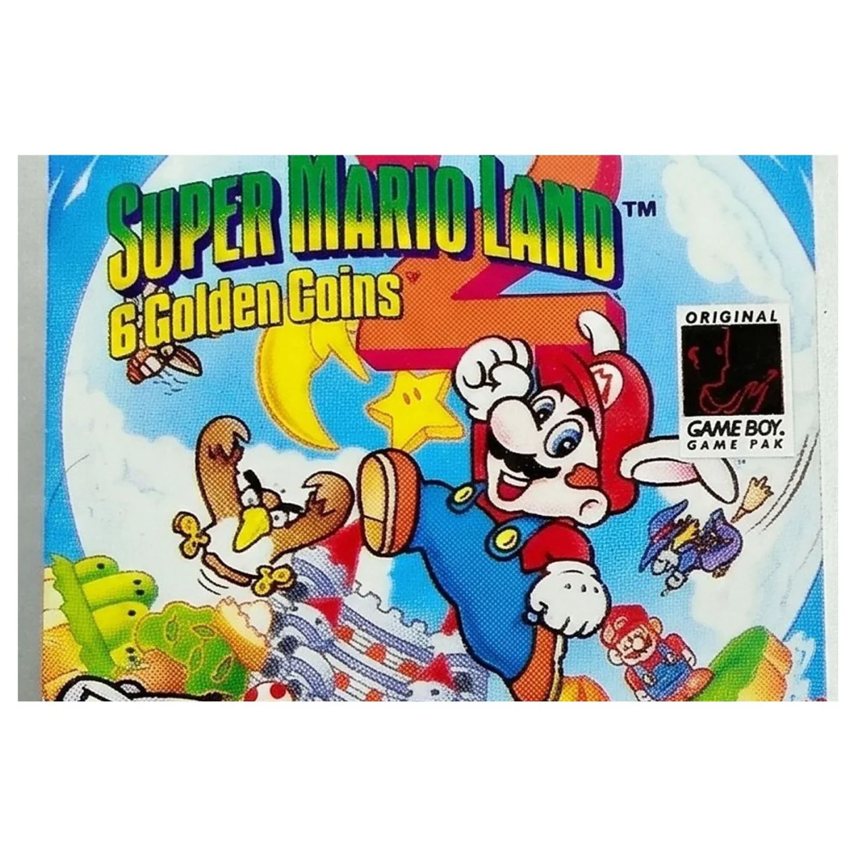 Super Mario Land 2: 6 Golden Coins Game Boy / Color Label — Losse cartridge