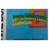 Super Mario Land 2: 6 Golden Coins — originele handleiding Game Boy / Color Label — Met handleiding