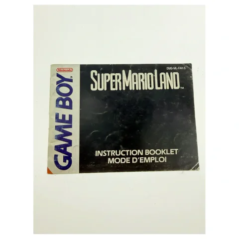 Super Mario Land — originele handleiding (Game Boy / Color) — Alleen handleiding, Goed staat — origineel tweedehands kopen bij Gameshop Enter
