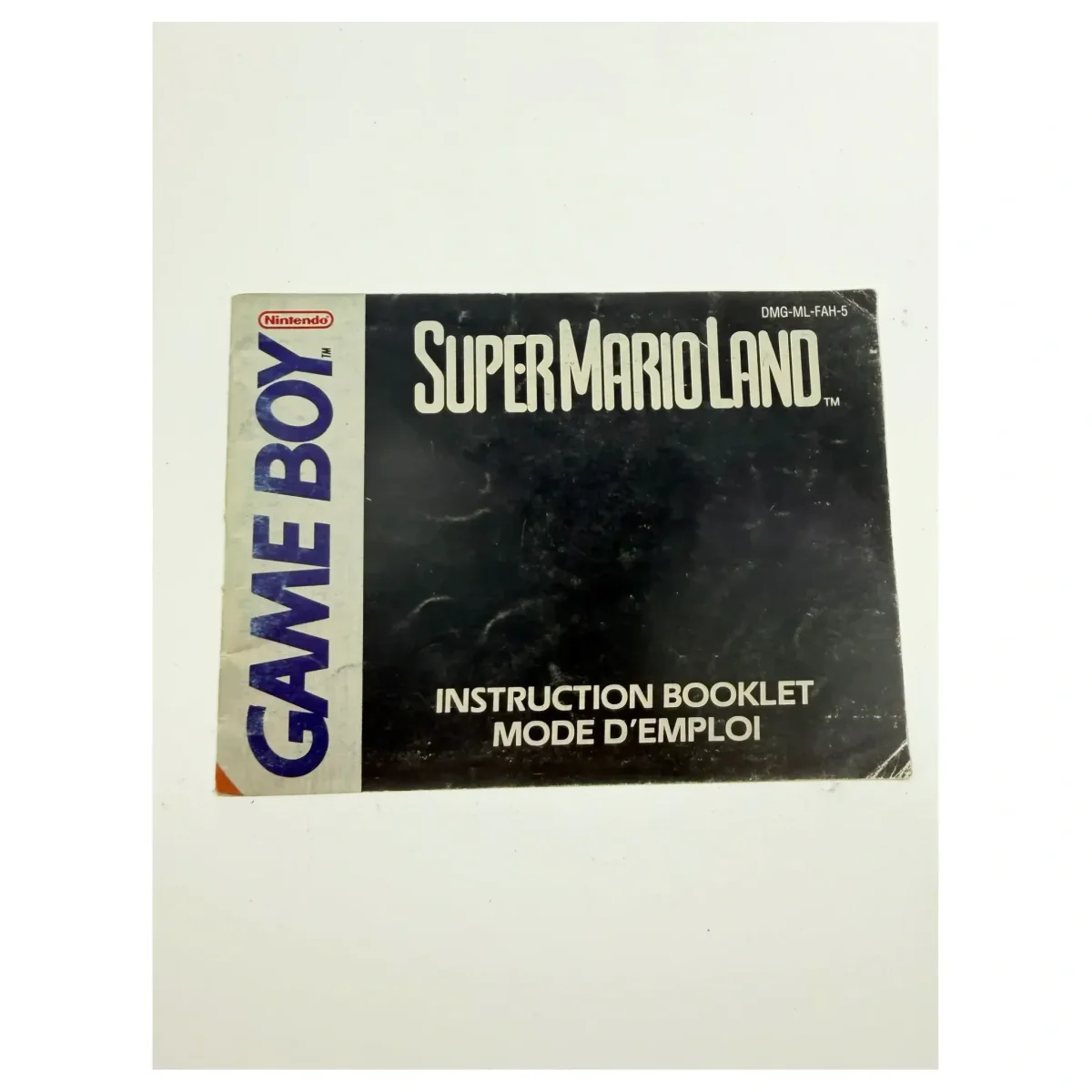 Super Mario Land — originele handleiding Game Boy / Color Voorkant — Met handleiding
