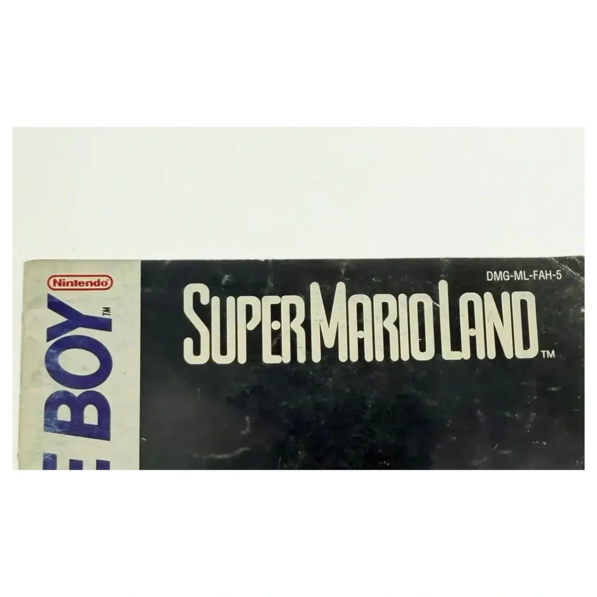 Super Mario Land — originele handleiding Game Boy / Color Detail — Met handleiding