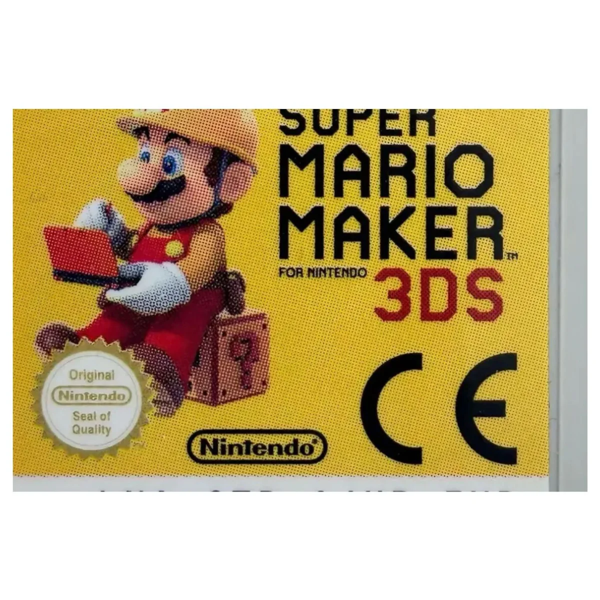 Super Mario Maker for Nintendo 3DS Nintendo 3DS Label — Losse cartridge