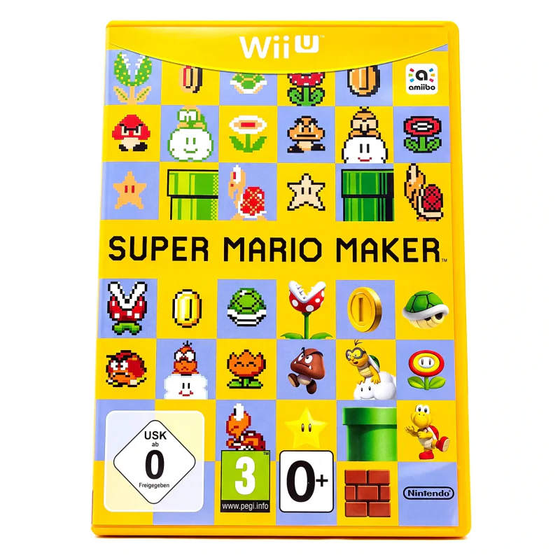 Super Mario Maker (Wii U) Game in doos — Goed — origineel kopen bij Gameshop Enter