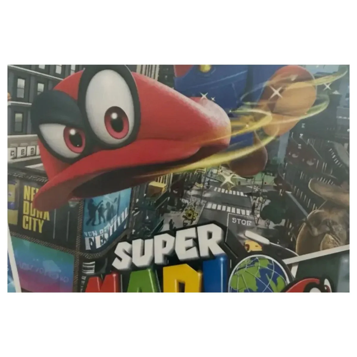 Super Mario Odyssey Nintendo Switch Label — Game in doos