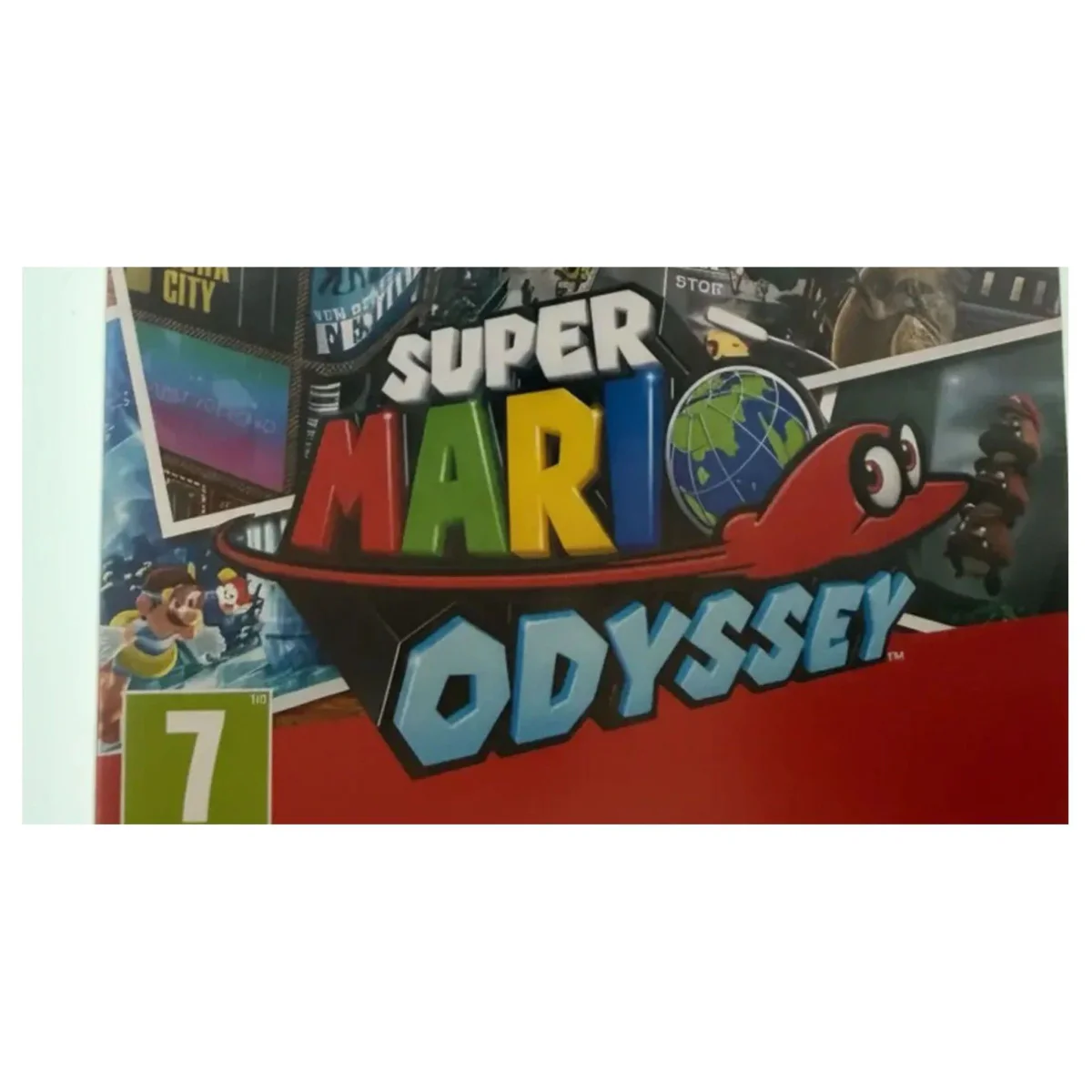 Super Mario Odyssey Nintendo Switch Binnenkant — Game in doos