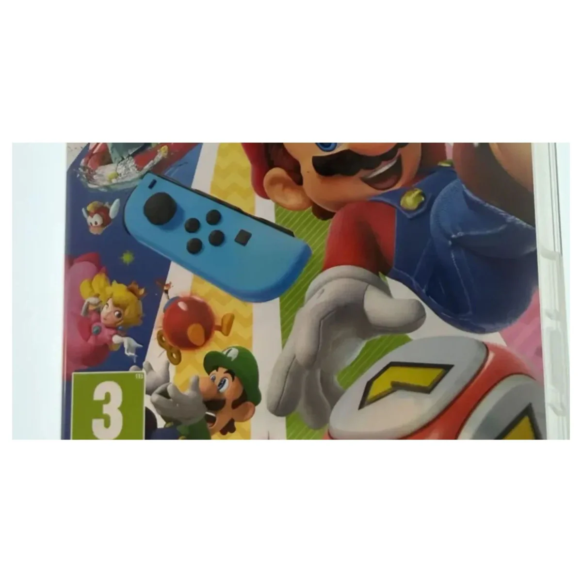 Super Mario Party Nintendo Switch Binnenkant — Game in doos