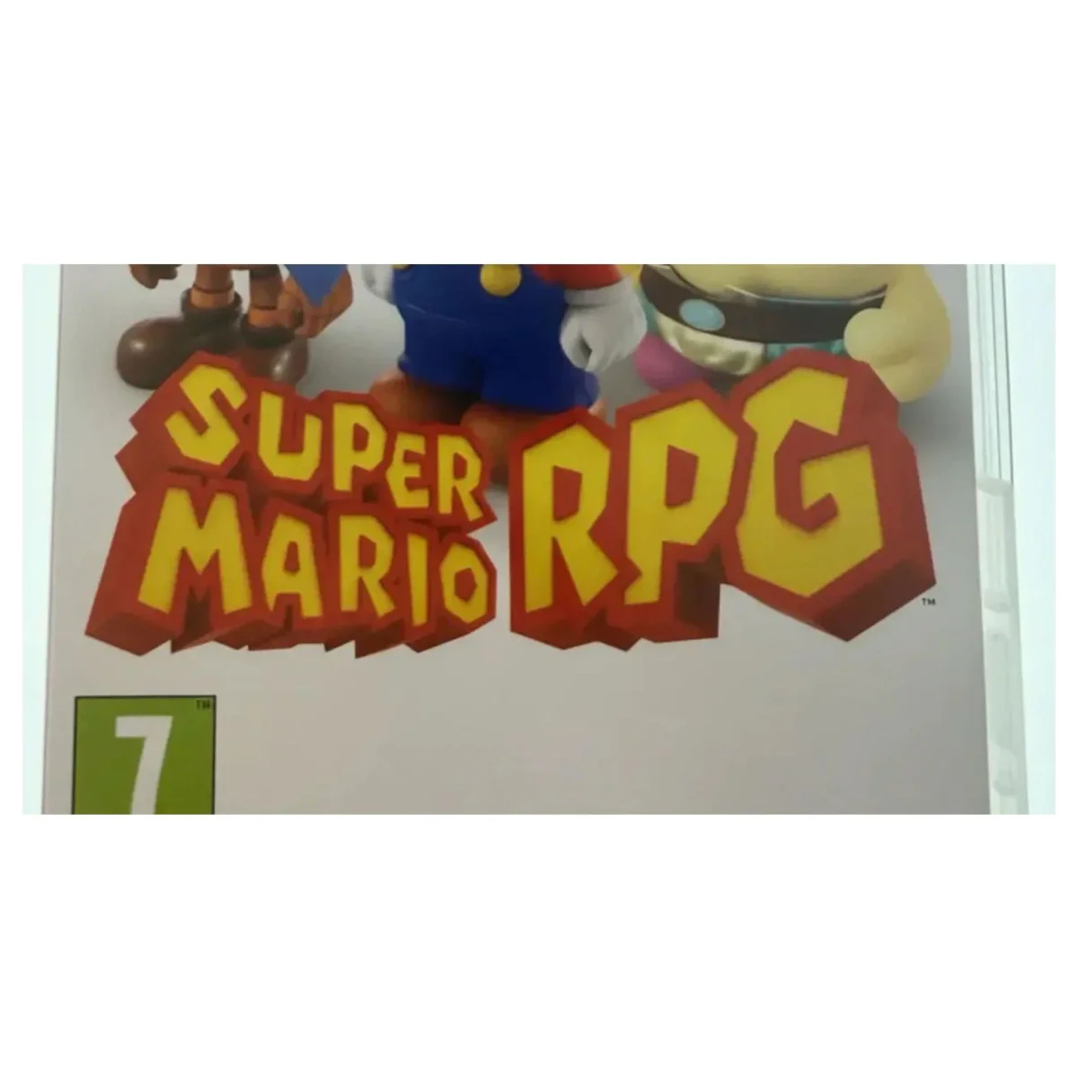 Super Mario RPG Nintendo Switch Binnenkant — Game in doos