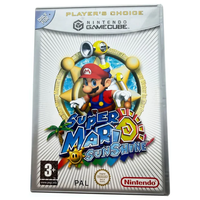 Super Mario Sunshine (Player's Choice) — GameCube