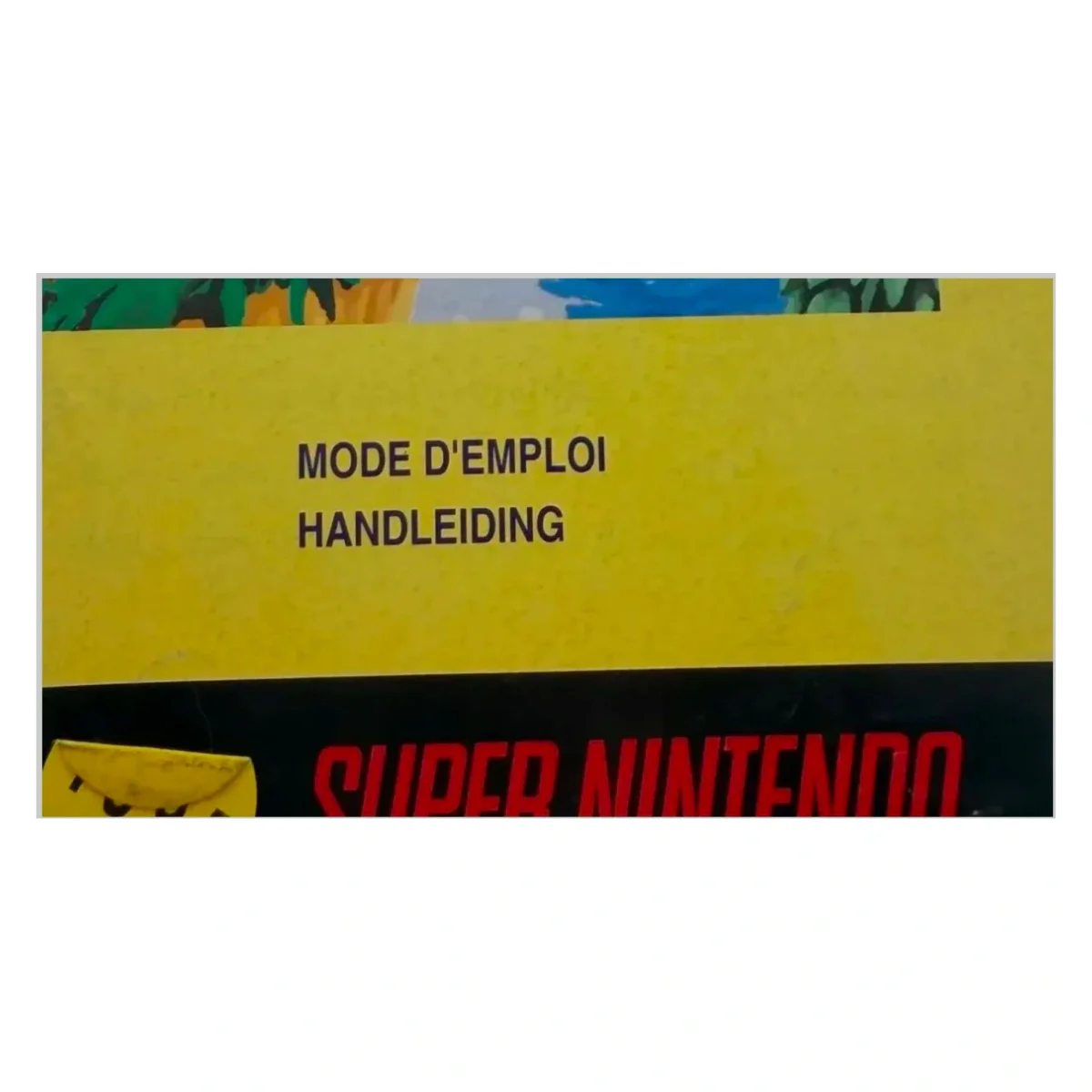 Super Mario World 2: Yoshi's Island — manuale originale (Super Nintendo) — foto di dettaglio 3