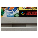 Super Mario World 2: Yoshi's Island Super Nintendo Label — Losse cartridge