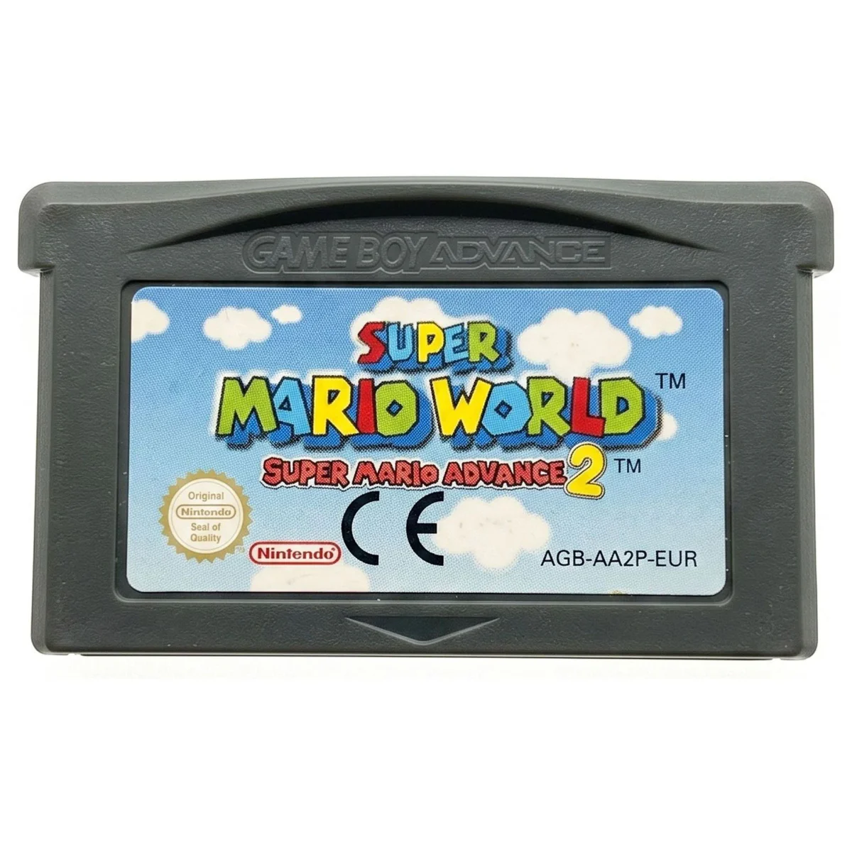 Super Mario World: Super Mario Advance 2 Game Boy Advance Voorkant — Losse cartridge