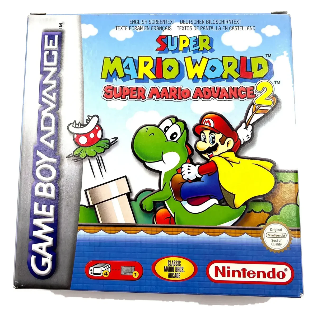 Super Mario World: Super Mario Advance 2 (Game Boy Advance) — Gioco in scatola originale