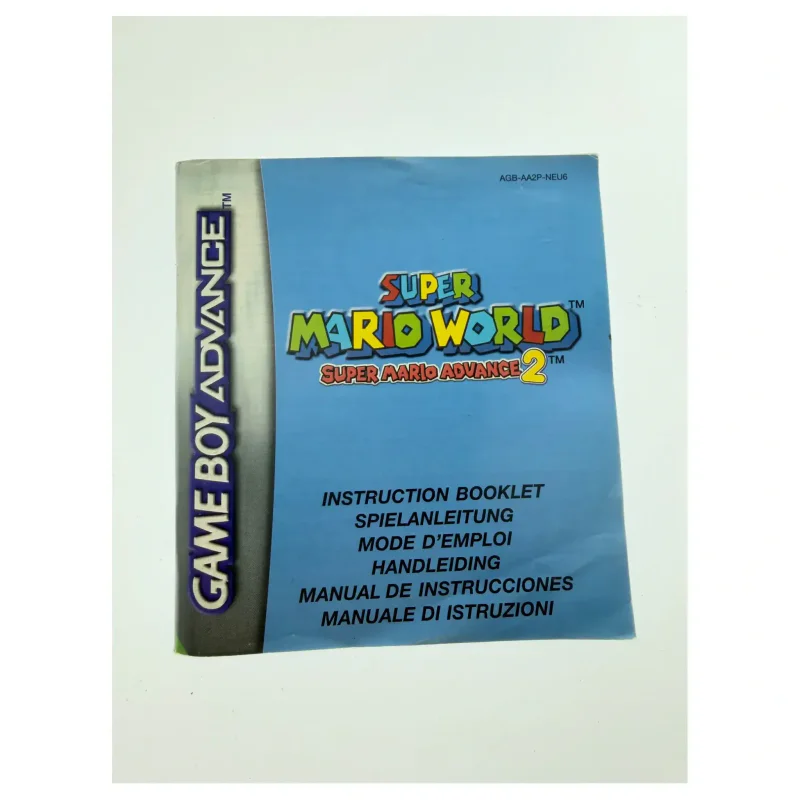 Super Mario World: Super Mario Advance 2 — originální návod — Game Boy Advance