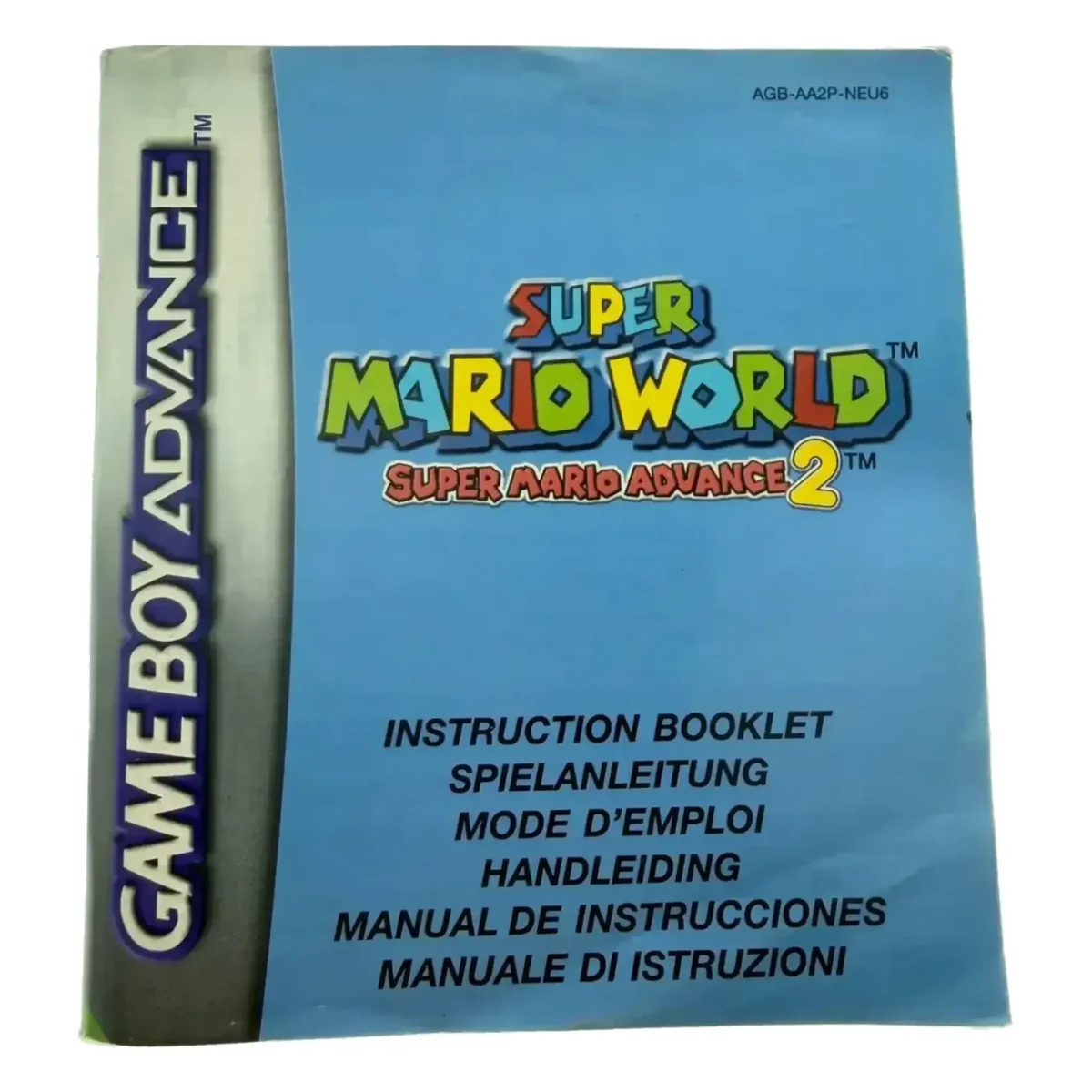 Super Mario World: Super Mario Advance 2 — Original-Anleitung (Game Boy Advance) — Mit Anleitung