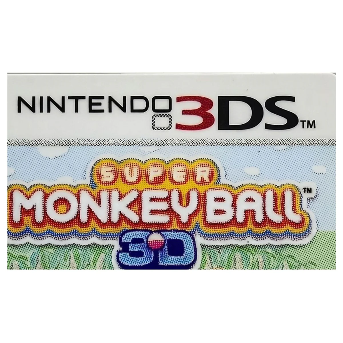 Super Monkey Ball 3D Nintendo 3DS Detail — Losse cartridge