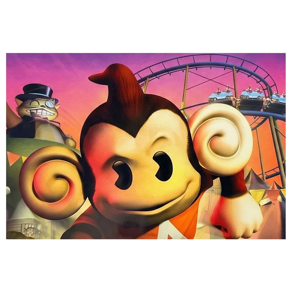 Super Monkey Ball Adventure GameCube Label — Game in doos