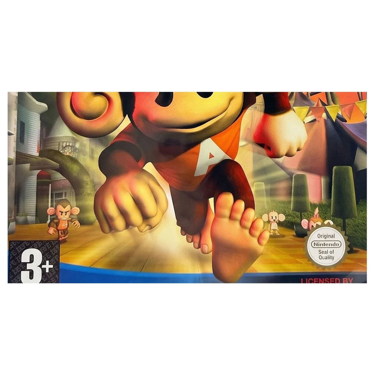 Super Monkey Ball Adventure GameCube Binnenkant — Game in doos