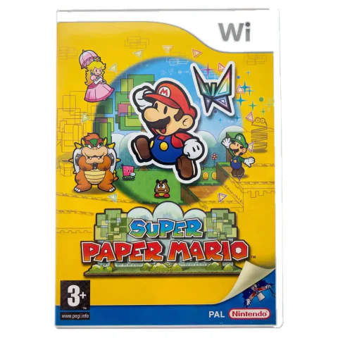 Super Paper Mario (Wii) — Game in doos, Goede staat — origineel tweedehands kopen bij Gameshop Enter
