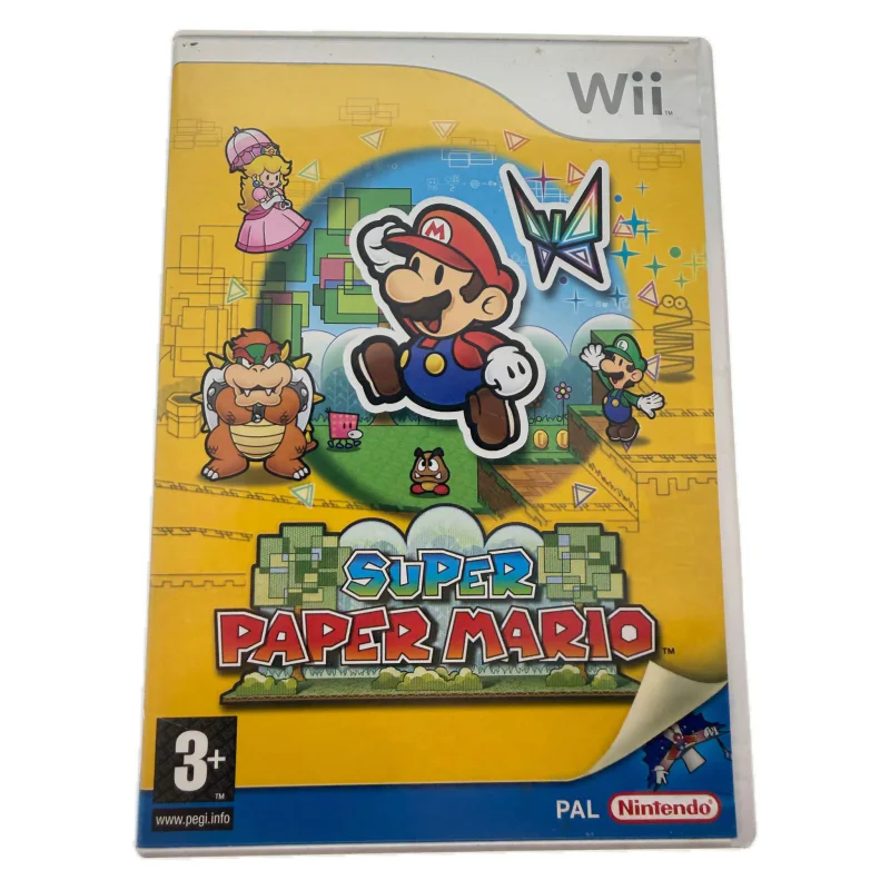 Super Paper Mario (Wii) Game in doos — Goed — origineel kopen bij Gameshop Enter