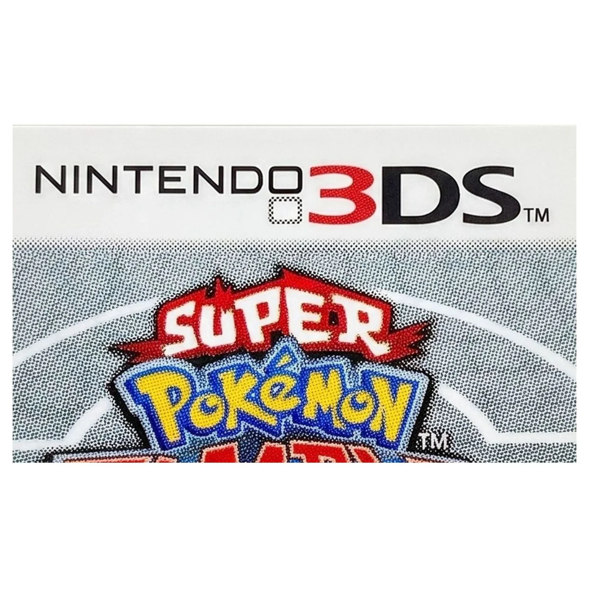 Super Pokemon Rumble Nintendo 3DS Detail — Losse cartridge