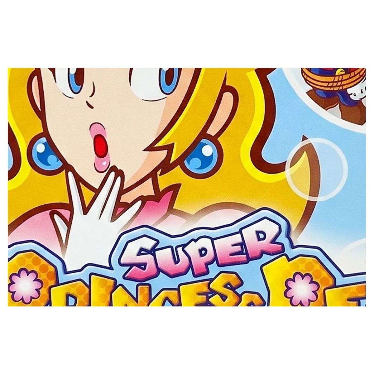 Super Princess Peach Nintendo DS Label — Game in doos
