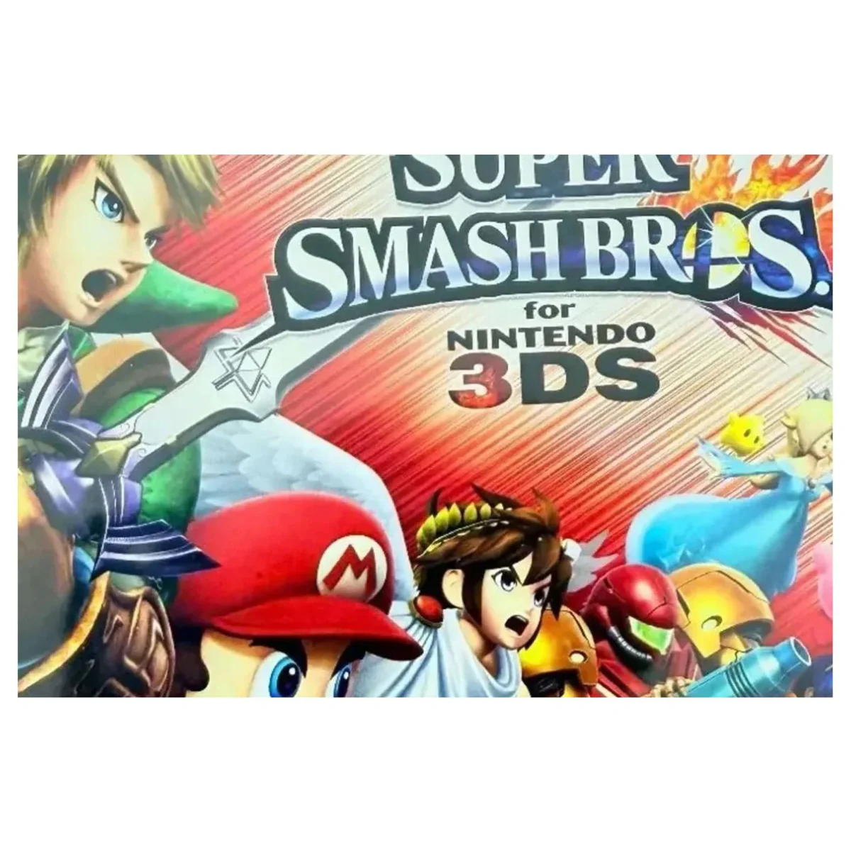 Super Smash Bros. for Nintendo 3DS Nintendo 3DS Label — Game in doos