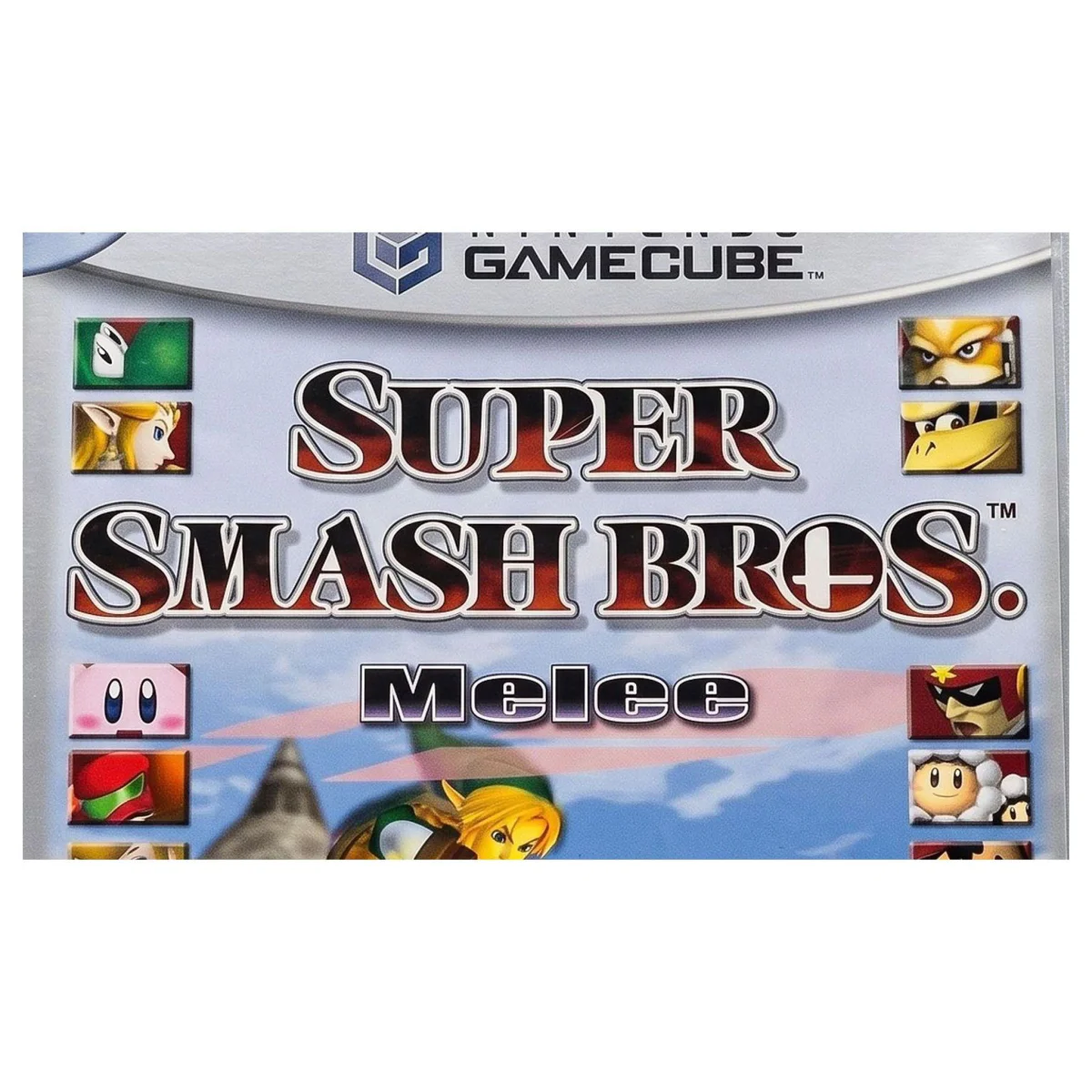 Super Smash Bros. Melee (Player's Choice) GameCube Detail — Game in doos