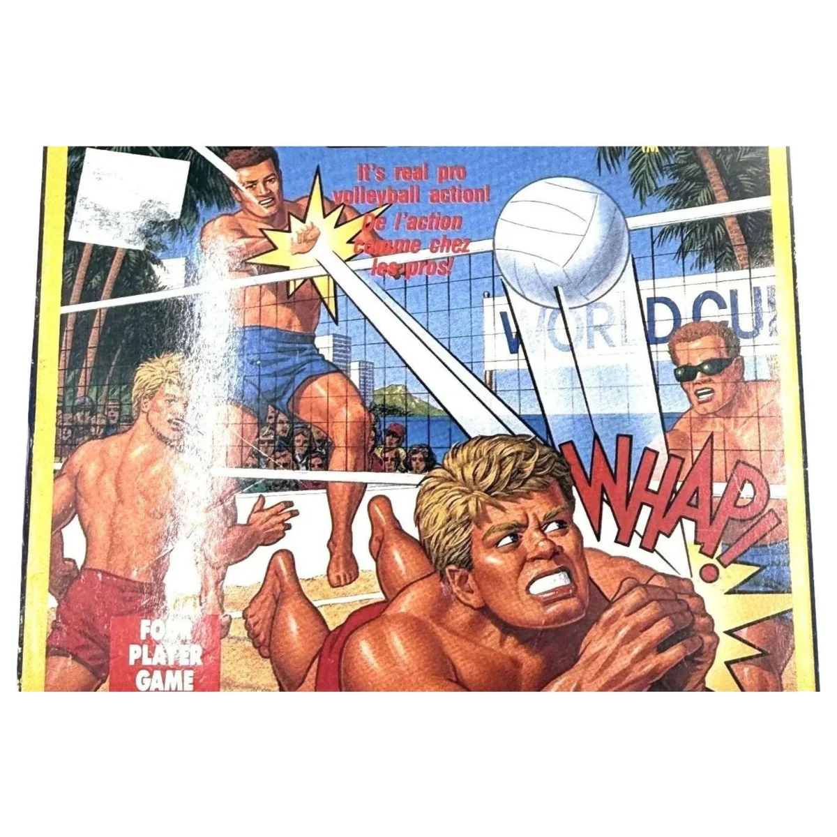Super Spike V Ball NES Label — Game in doos