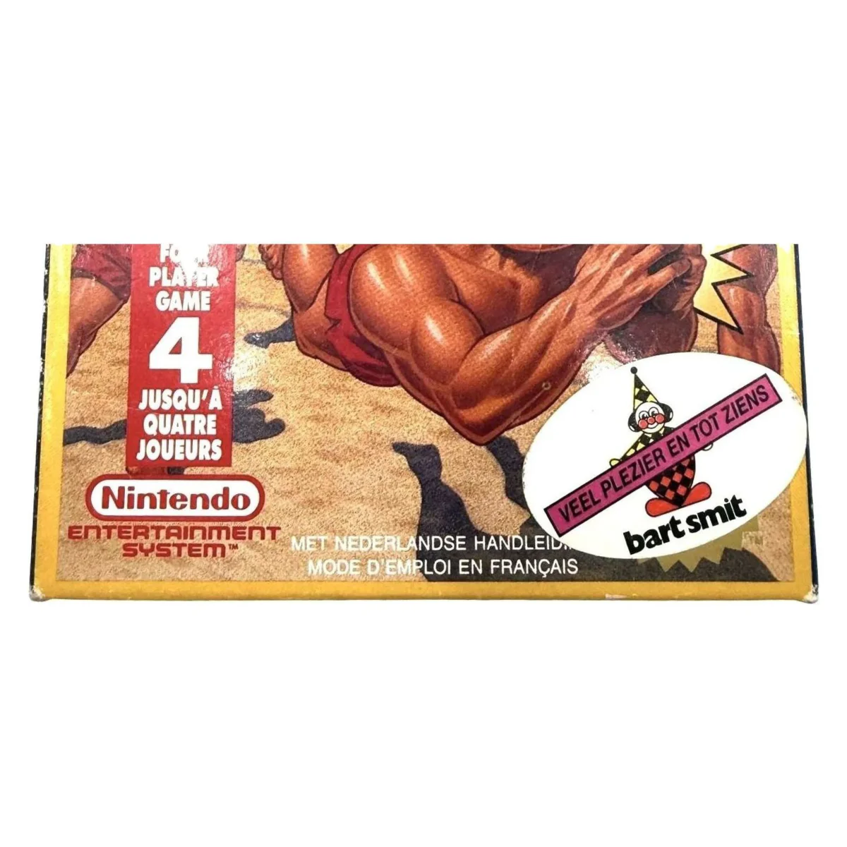 Super Spike V Ball NES Binnenkant — Game in doos