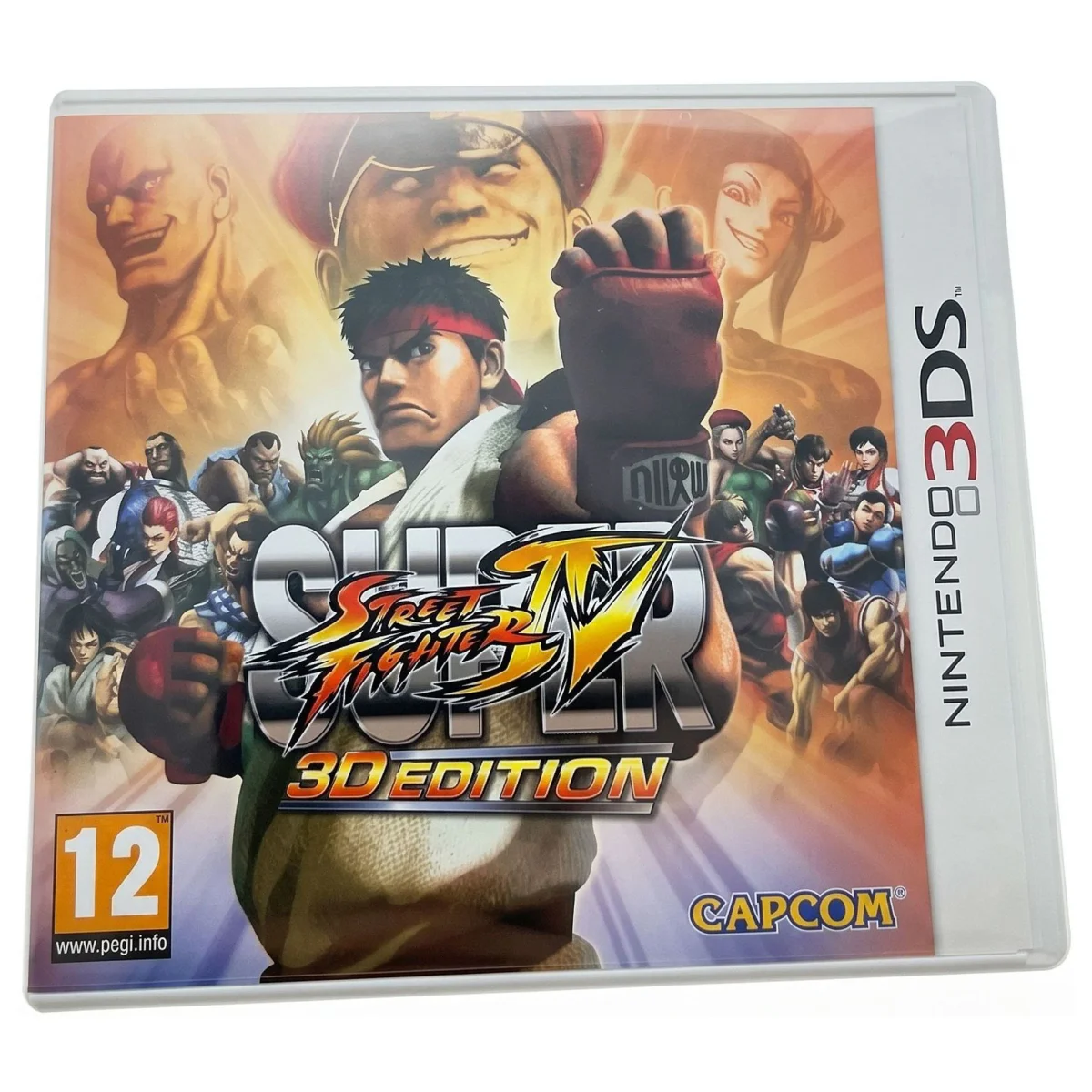 Super Street Fighter IV 3D Edition (Nintendo 3DS) — Spil i original æske