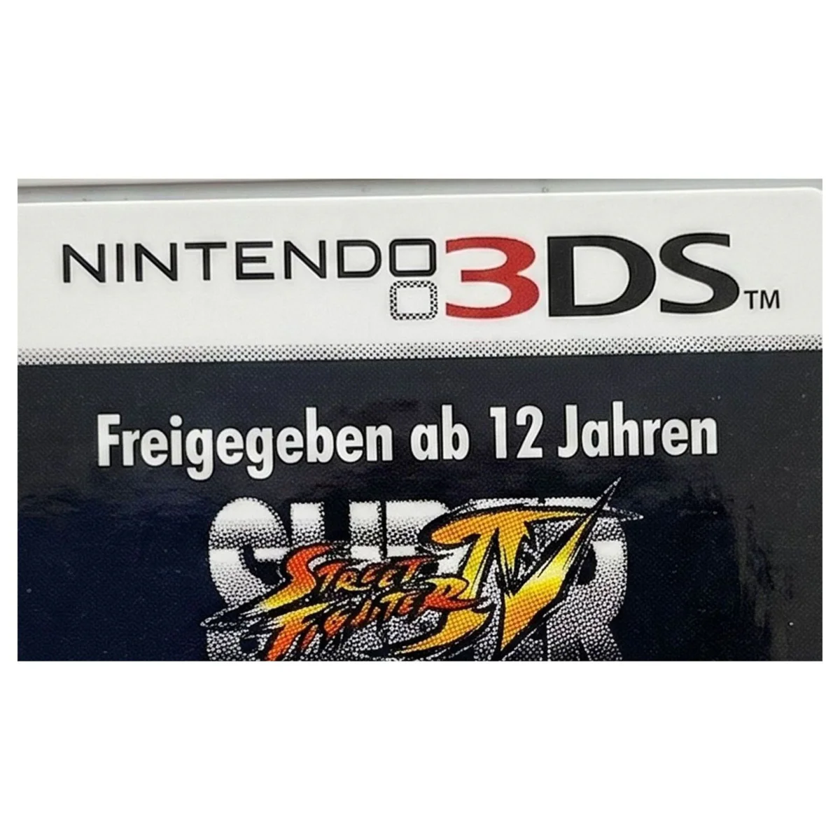 Super Street Fighter IV 3D Edition Nintendo 3DS Detail — Losse cartridge