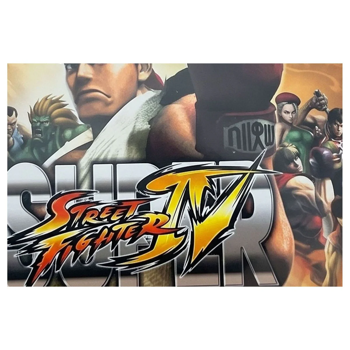 Super Street Fighter IV 3D Edition Nintendo 3DS Label — Game in doos