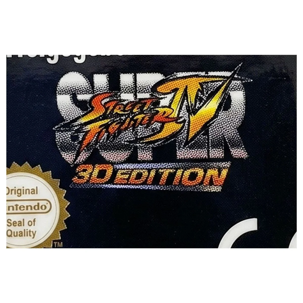 Super Street Fighter IV 3D Edition (Nintendo 3DS) — fotografia de pormenor 2